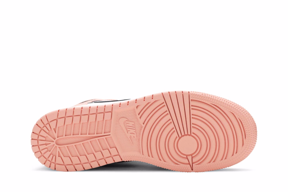 (Grade School) Air Jordan 1 Mid 'Pink Quartz' 555112-603