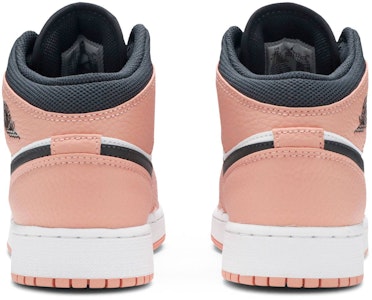 (大童版) Air Jordan 1 Mid '粉石英' 555112-603 Details for (大童版) Air Jordan 1 Mid '粉石英' 555112-603