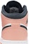 Sizing (Kanak-Kanak) Air Jordan 1 Mid 'Pink Quartz' 555112-603