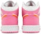 (Kanak-Kanak) Air Jordan 1 Mid 'Pinksicle Orange' DX3240-681