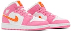 Cheap (Kanak-Kanak) Air Jordan 1 Mid 'Pinksicle Orange' DX3240-681