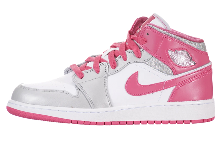 Buy (Kanak-Kanak) Air Jordan 1 Mid 'Platinum Pink' 555112-109