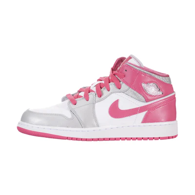(GS) Jordan 1 Mid 'Platinum Pink'