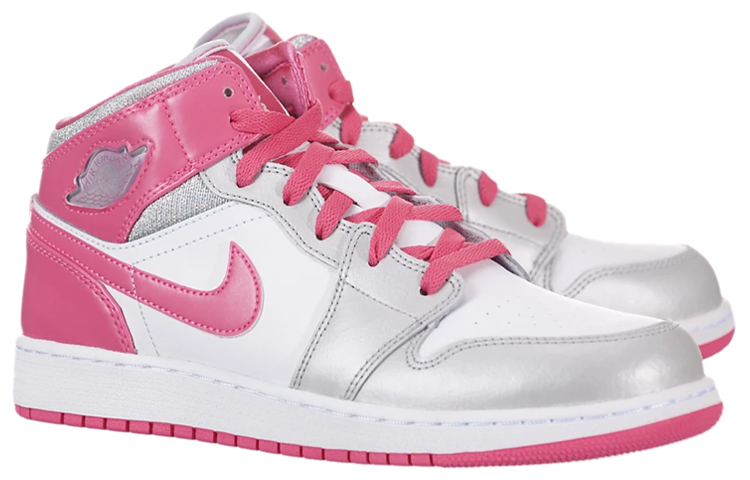 Lookbook Air Jordan 1 Mid GS 'Platinum Pink' (Tallas Escolares) 555112-109