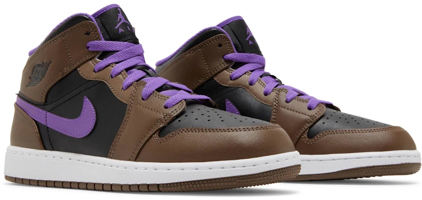(Grade School) Air Jordan 1 Mid 'Purple Mocha' DQ8423-215 Cheap (Grade School) Air Jordan 1 Mid 'Purple Mocha' DQ8423-215