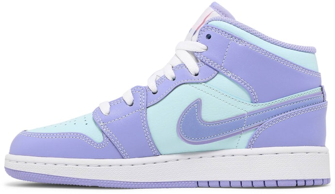 (Kanak-Kanak) Air Jordan 1 Mid 'Ungu Pulse' 554725-500 Lookbook (Kanak-Kanak) Air Jordan 1 Mid 'Ungu Pulse' 554725-500