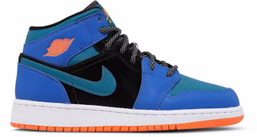 (Grade School) Air Jordan 1 Mid 'Racer Blue' 2020 554725-440 (Grade School) Air Jordan 1 Mid 'Racer Blue' 2020 554725-440
