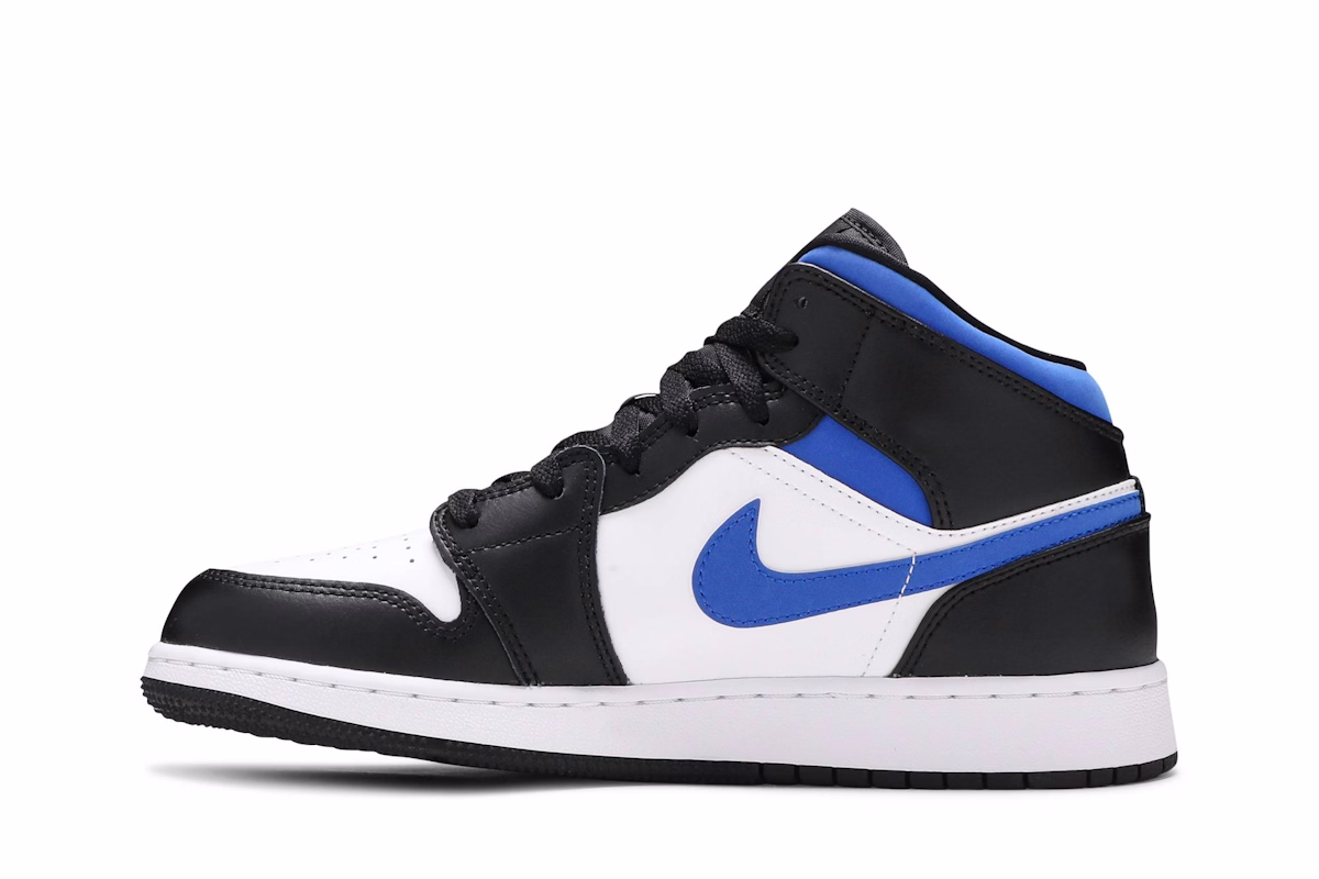 (Grade School) Air Jordan 1 Mid 'Racer Blue' 2021 554725-140