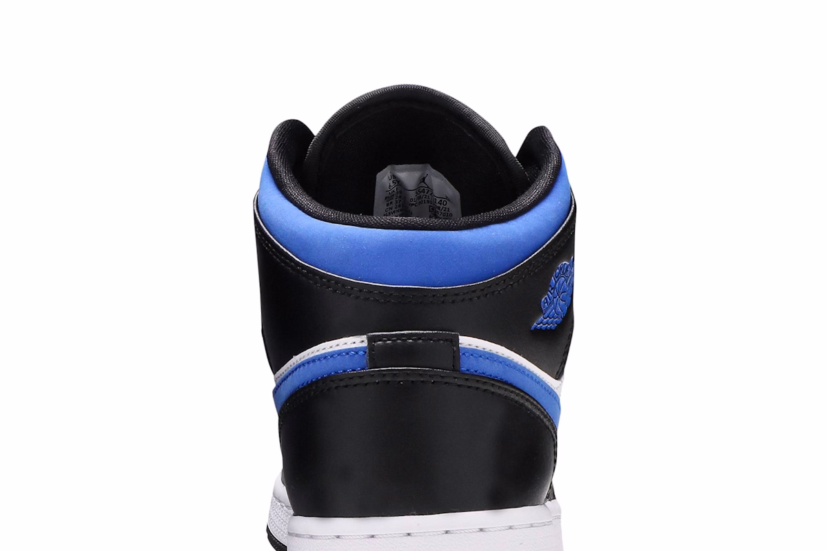 (Grade School) Air Jordan 1 Mid 'Racer Blue' 2021 554725-140