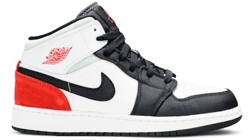 (Grade School) Air Jordan 1 Mid 'Red Mint' BQ6931-100