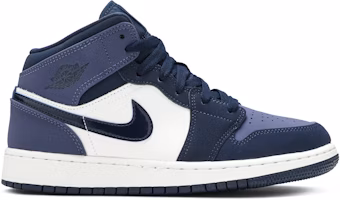 (Grade School) Air Jordan 1 Mid 'Sanded Purple' 554725-445 (Grade School) Air Jordan 1 Mid 'Sanded Purple' 554725-445