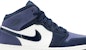 (Akanak) Air Jordan 1 Mid 'Ungu Pasir' 554725-445