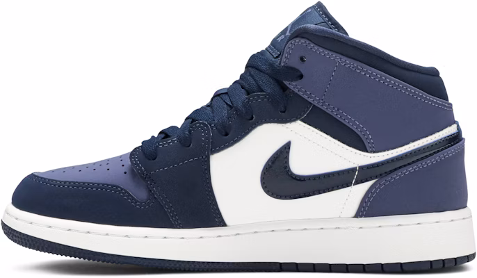 (Grade School) Air Jordan 1 Mid 'Sanded Purple' 554725-445 Lookbook (Grade School) Air Jordan 1 Mid 'Sanded Purple' 554725-445