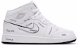 Buy (Sekolah Rendah) Air Jordan 1 Mid 'Schematic' DQ1864-100