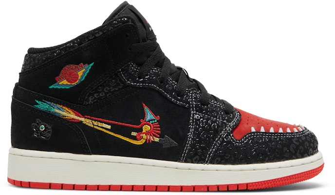 (Grade School) Air Jordan 1 Mid 'Siempre Familia' DN5121-001 Buy (Grade School) Air Jordan 1 Mid 'Siempre Familia' DN5121-001