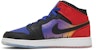 (Kanak-Kanak) Air Jordan 1 Mid 'Skyline' DX4379-400