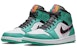 (Aliran Sekolah) Air Jordan 1 Mid 'South Beach' BQ6931-306