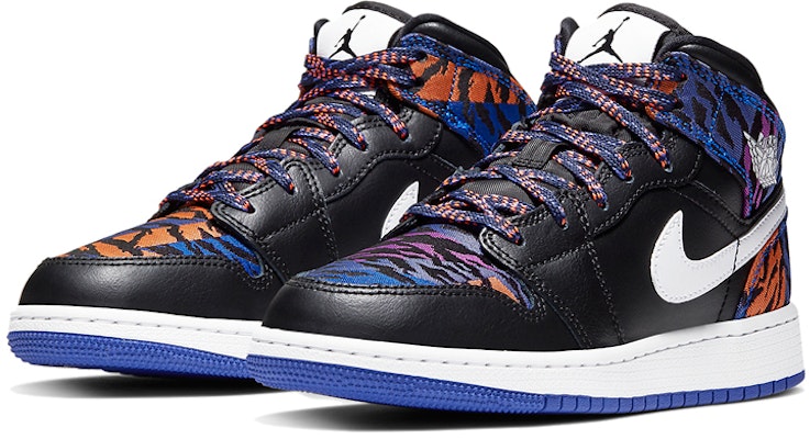 (大童款) Air Jordan 1 Mid '虎纹' AV5174-005 Lookbook (大童款) Air Jordan 1 Mid '虎纹' AV5174-005