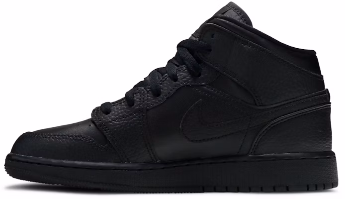 All black grade school best sale jordans