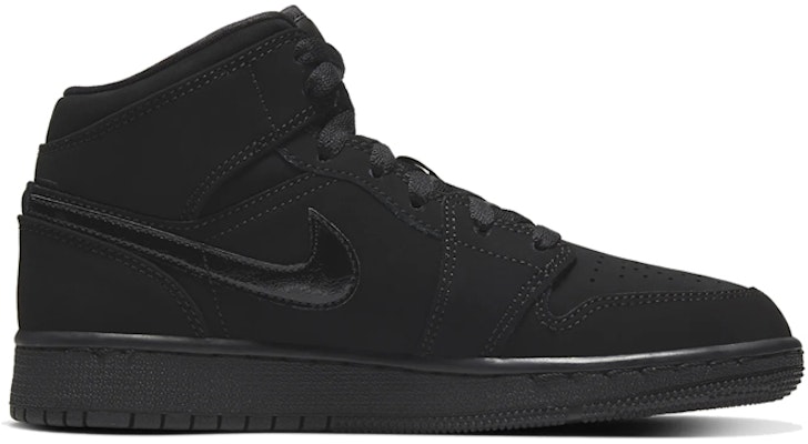 (Año Escolar) Air Jordan 1 Mid 'Triple Black' zapatillas escolares negras. 554725-056 Order (Año Escolar) Air Jordan 1 Mid 'Triple Black' zapatillas escolares negras. 554725-056