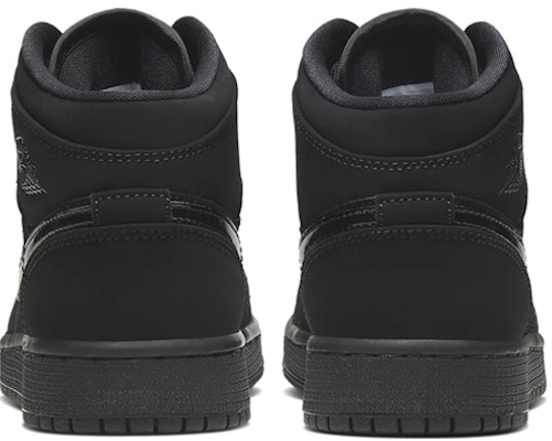 (Año Escolar) Air Jordan 1 Mid 'Triple Black' zapatillas escolares negras. 554725-056 Shop (Año Escolar) Air Jordan 1 Mid 'Triple Black' zapatillas escolares negras. 554725-056