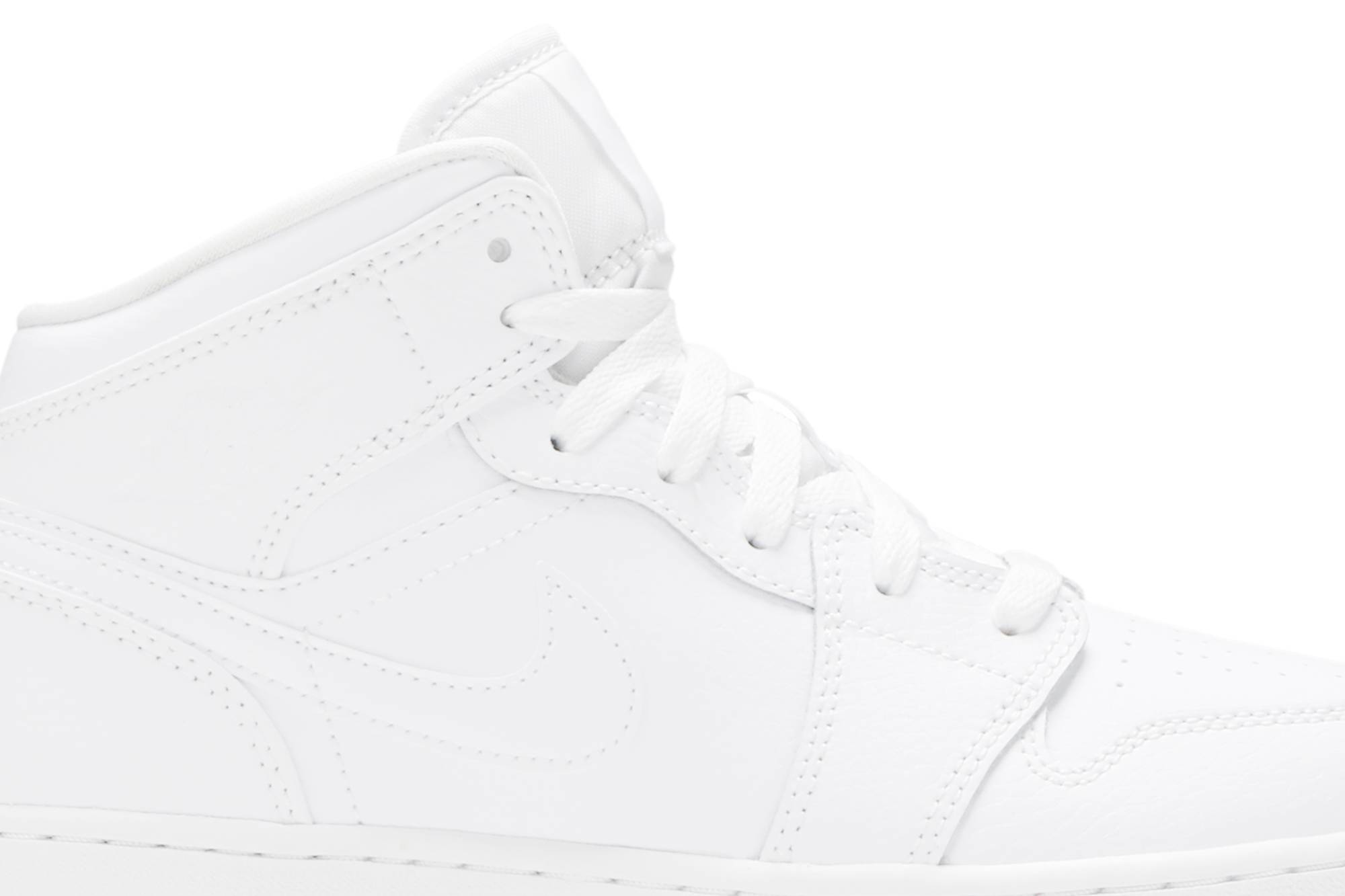 Order (Aniño) Air Jordan 1 Mid 'Triple White' 554725-126