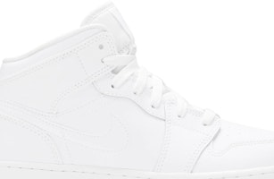 (Aniño) Air Jordan 1 Mid 'Triple White' 554725-126 Order (Aniño) Air Jordan 1 Mid 'Triple White' 554725-126