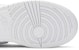 (Kanak-Kanak) Air Jordan 1 Mid 'Triple White' 554725-130