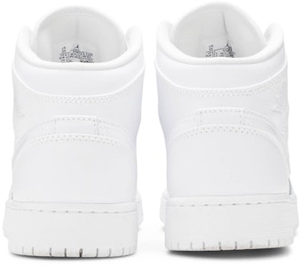 GS エアジョーダン1 MID トリプルホワイト 554725-126 Details for GS エアジョーダン1 MID トリプルホワイト 554725-126