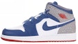 Buy (Año Escolar) Air Jordan 1 Mid 'Azul Verdadero' 554725-107