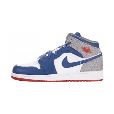 (GS) Jordan 1 Mid 'True Blue'