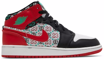 (Grade School) Air Jordan 1 Mid 'Ugly Christmas Sweater' DM1208-150 (Grade School) Air Jordan 1 Mid 'Ugly Christmas Sweater' DM1208-150