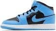 Lookbook (Anak-anak) Air Jordan 1 Mid 'Biru Universitas' DQ8423-401