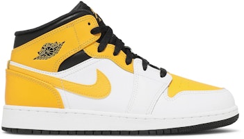 (Grade School) Air Jordan 1 Mid 'University Gold' 554725-170 (Grade School) Air Jordan 1 Mid 'University Gold' 554725-170