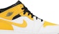 (Kanak-Kanak Sekolah) Air Jordan 1 Mid 'University Gold' 554725-170