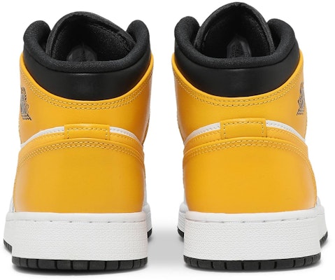 (Kanak-Kanak Sekolah) Air Jordan 1 Mid 'University Gold' 554725-170 Details for (Kanak-Kanak Sekolah) Air Jordan 1 Mid 'University Gold' 554725-170