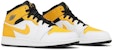 (Kanak-Kanak Sekolah) Air Jordan 1 Mid 'University Gold' 554725-170