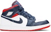 Buy (小童款) Air Jordan 1 Mid '美国奥运' BQ6931-104