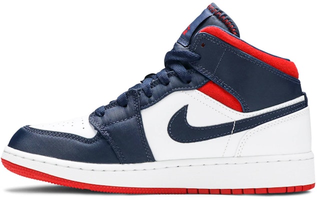 (小童款) Air Jordan 1 Mid '美国奥运' BQ6931-104 Lookbook (小童款) Air Jordan 1 Mid '美国奥运' BQ6931-104