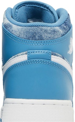 (Kanak-Kanak) Air Jordan 1 Mid 'Washed Denim' DM8951-400 Sizing (Kanak-Kanak) Air Jordan 1 Mid 'Washed Denim' DM8951-400
