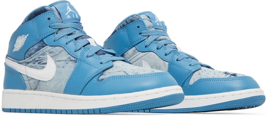 (Kanak-Kanak) Air Jordan 1 Mid 'Washed Denim' DM8951-400 Cheap (Kanak-Kanak) Air Jordan 1 Mid 'Washed Denim' DM8951-400