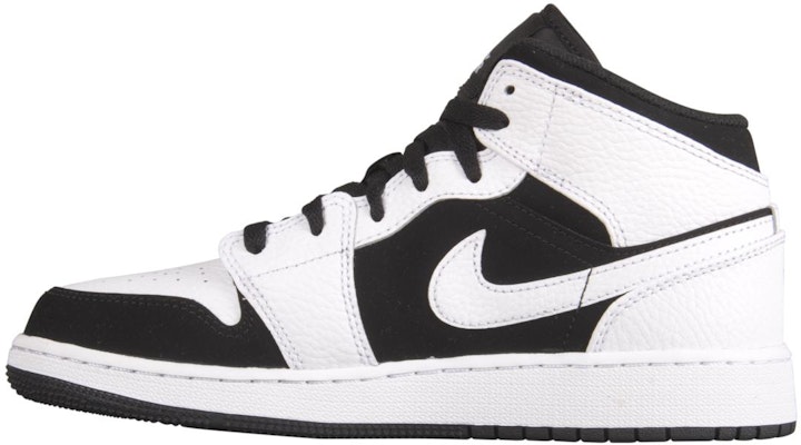 (Kanak-Kanak) Air Jordan 1 Mid 'Putih Hitam' 554725-113 Buy (Kanak-Kanak) Air Jordan 1 Mid 'Putih Hitam' 554725-113