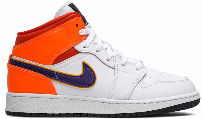 GS エアジョーダン1 MID 白紫ティール 554725-128 Buy GS エアジョーダン1 MID 白紫ティール 554725-128