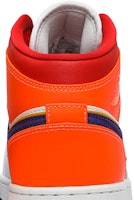 (大童款) Air Jordan 1 Mid '白色紫色青绿色' 554725-128 Sizing (大童款) Air Jordan 1 Mid '白色紫色青绿色' 554725-128