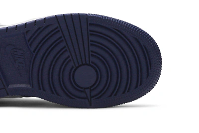 (Grade School) Air Jordan 1 Mid 'White Deep Royal Blue' 554725-131