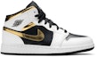 Buy (中小學) Air Jordan 1 Mid '白金' 554725-190