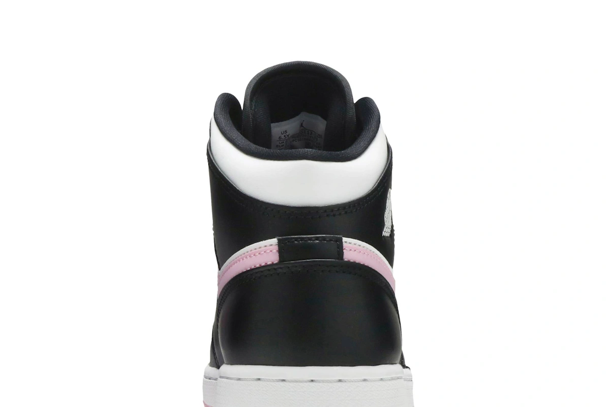 (Grade School) Air Jordan 1 Mid 'White Light Arctic Pink' 555112-103