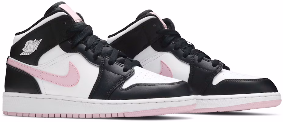 (Grade School) Air Jordan 1 Mid 'White Light Arctic Pink' 555112-103 Cheap (Grade School) Air Jordan 1 Mid 'White Light Arctic Pink' 555112-103