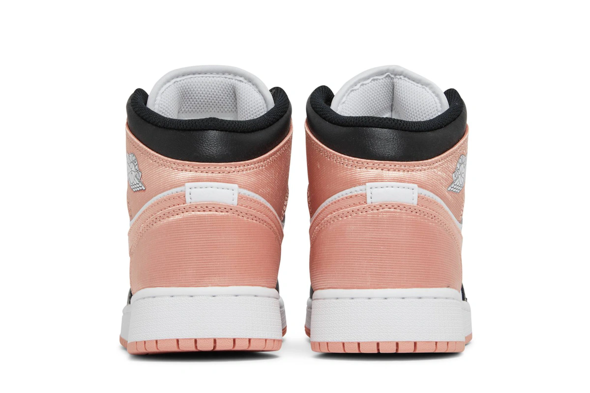 (Grade School) Air Jordan 1 Mid 'White Light Madder Root' DM9077-108