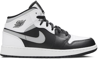 (Grade School) Air Jordan 1 Mid 'White Shadow' 554725-073